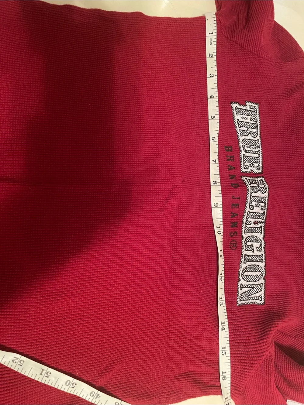 True Religion soft waffle
